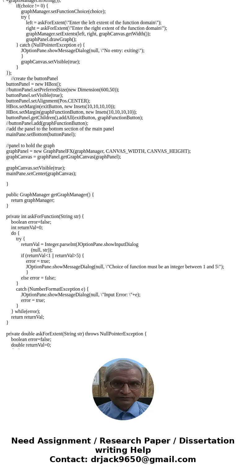 //This is Function Class public abstract class Function { /** * Calculates the value f(x) of the function at x * @param x The x-value at which the function will //This is Function Class public abstract class Function { /** * Calculates the value f(x) of the function at x * @param x The x-value at which the function will