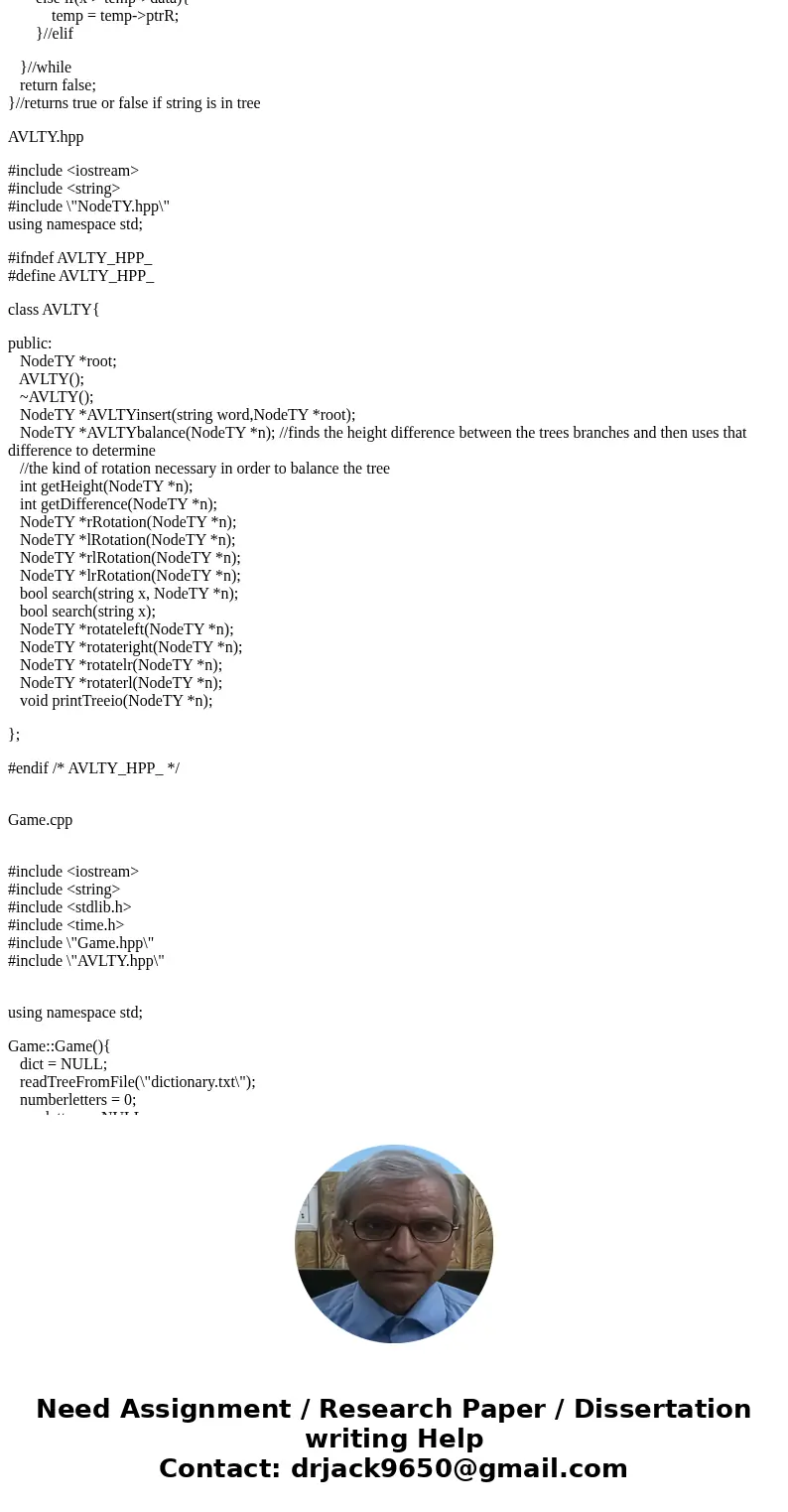 This lab involves either AVL trees or Red-Black trees. Overview: The game involves asking a player how many letters they want, then generating a list of that ma This lab involves either AVL trees or Red-Black trees. Overview: The game involves asking a player how many letters they want, then generating a list of that ma
