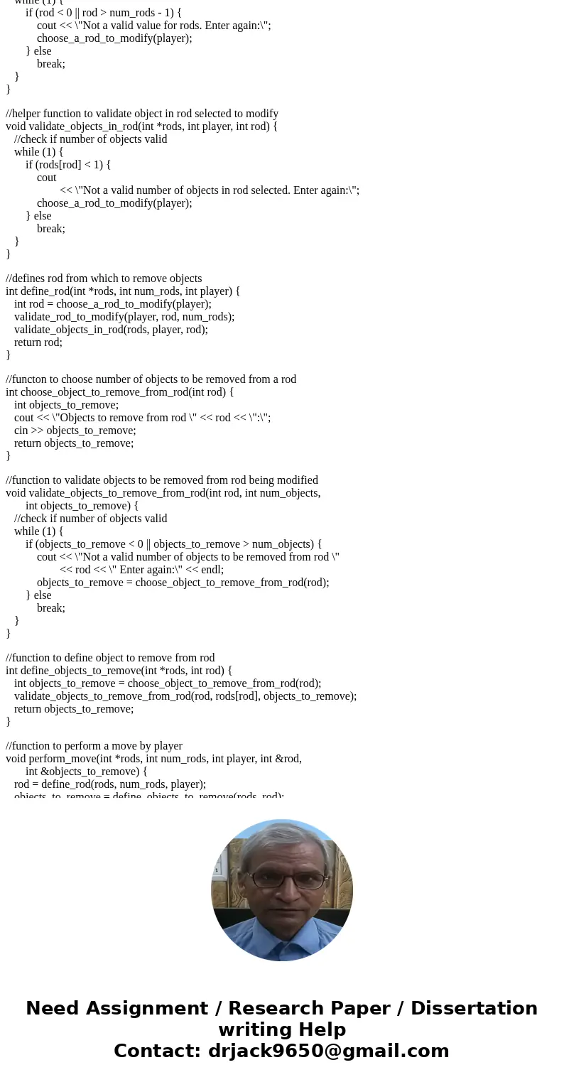 Write a C++ NIM Game Program with two Users, using functions, pointers, arrays. Write a program for playing a variation of the Subtraction game called the game  Write a C++ NIM Game Program with two Users, using functions, pointers, arrays. Write a program for playing a variation of the Subtraction game called the game