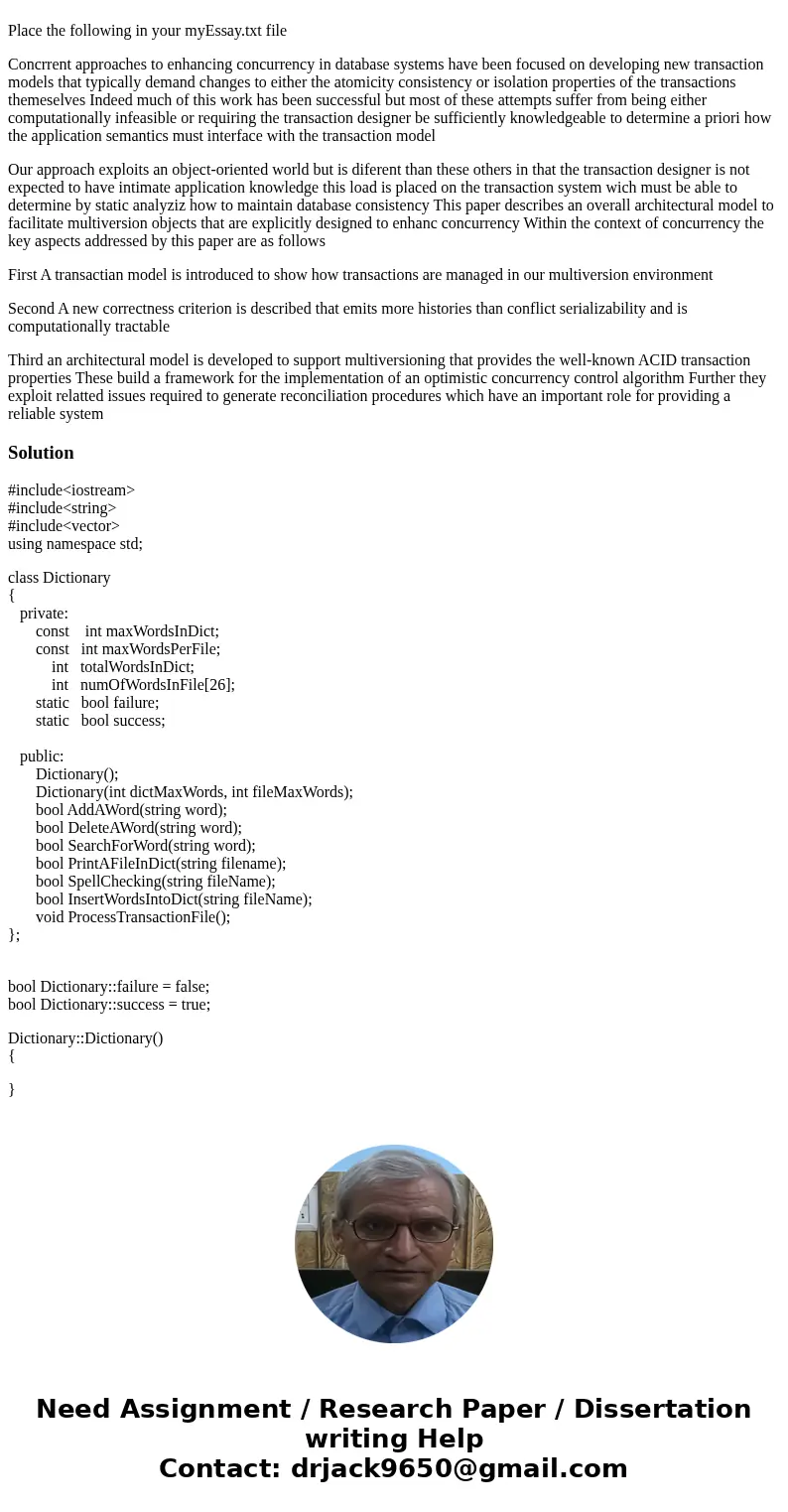 Write an object-oriented program to create a dictionary. The dictionary has 26 files (files). You may name the files (tables) as A.txt, B.txt,..., Z.txt. Your d Write an object-oriented program to create a dictionary. The dictionary has 26 files (files). You may name the files (tables) as A.txt, B.txt,..., Z.txt. Your d