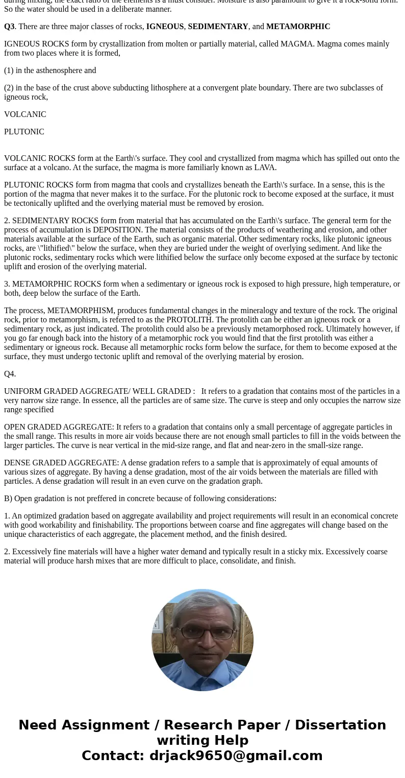  1. List the factors that influence the selection of materials for a specific construction project. 2. Concrete is a preferred construction material for commerc