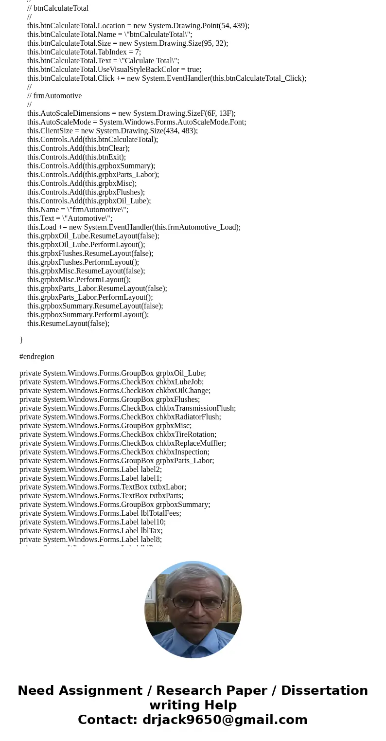 1 of 2 CS140 Joe\'s Automotive performs the following routine maintenance services: Oil change-$26.00 Lube job-$18.00 Radiator flush-$30.00 . Transmission flus