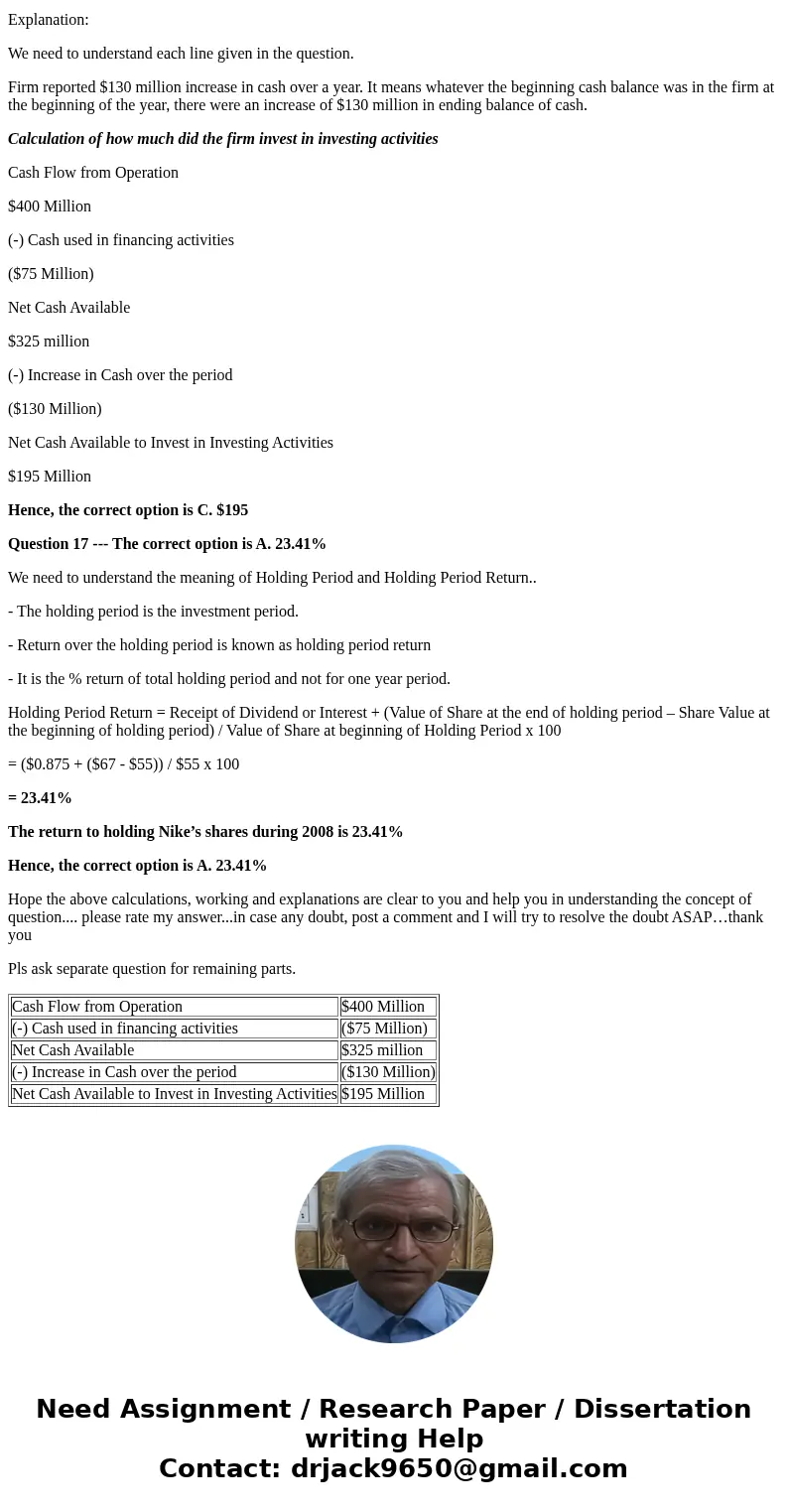 15. There were no share issues or stock repurchases during the year. How much did the firm pay in dividends? A. 4 B. 8 C. 10 D. 12 It also reported $400 16. A   15. There were no share issues or stock repurchases during the year. How much did the firm pay in dividends? A. 4 B. 8 C. 10 D. 12 It also reported $400 16. A