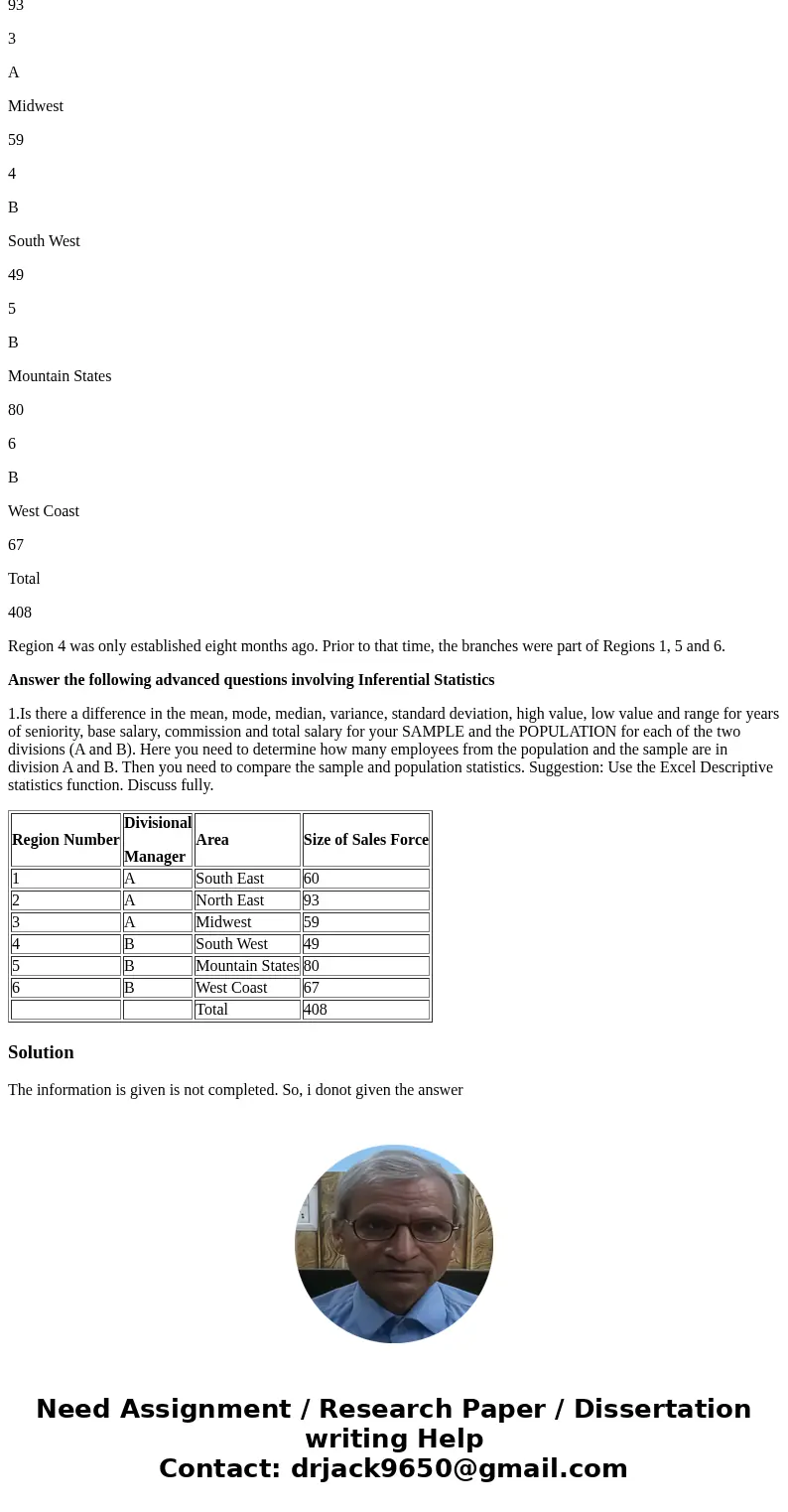 Background Aegis Inc. is a home inspection firm based in the Northern Virginia area. The President of the company, Ms. Rose Wilson, is concerned about the moral