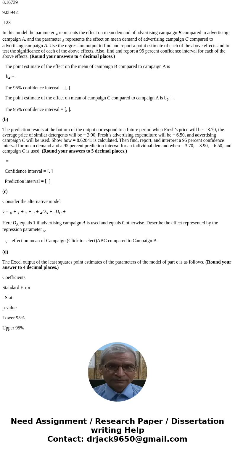Enterprise Industries produces Fresh, a brand of liquid laundry detergent. In order to manage its inventory more effectively and make revenue projections, the c