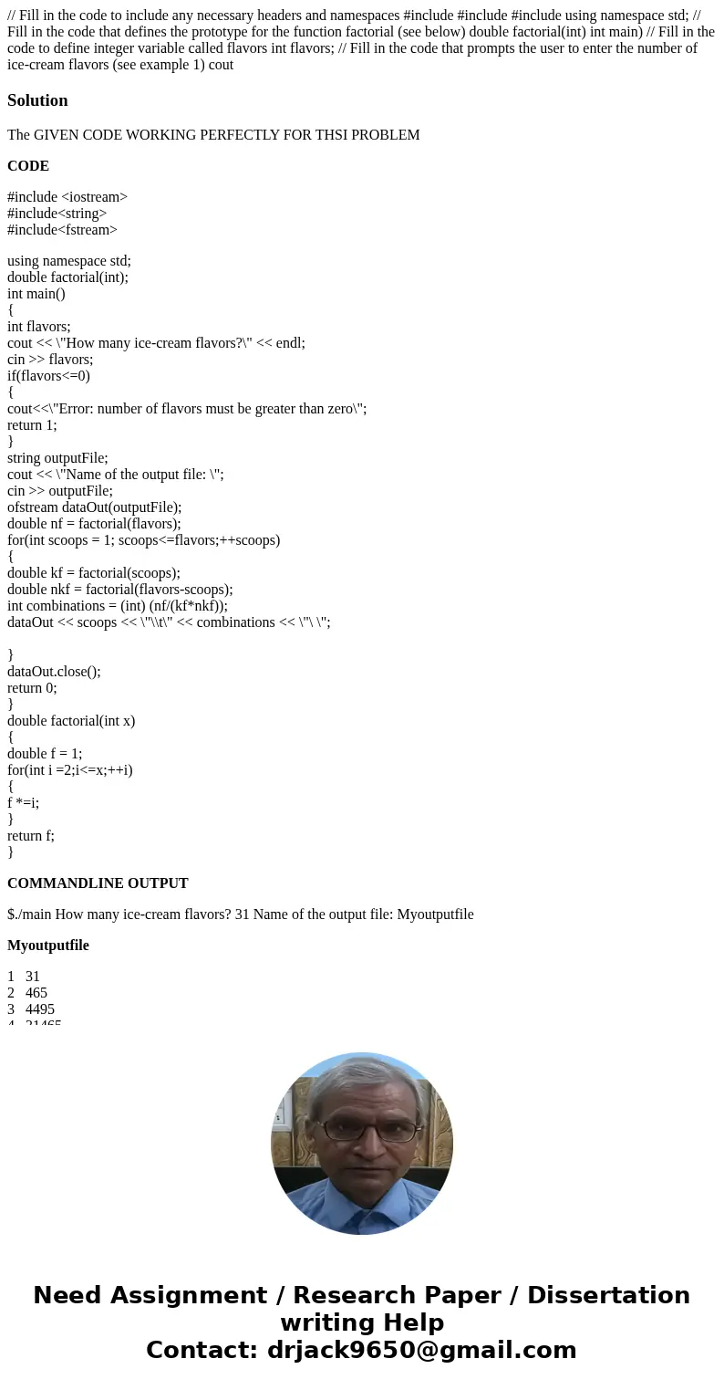  // Fill in the code to include any necessary headers and namespaces #include #include #include using namespace std; // Fill in the code that defines the protot