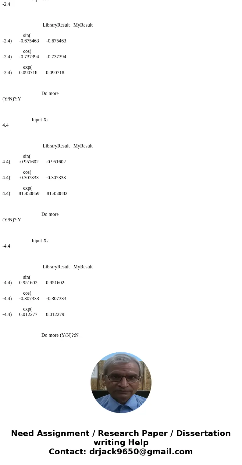 #include<stdio.h> #include<string.h> #include<math.h> #include<stdlib.h> //FIND FACTORIAL double fact(int n) { int i; double prod = 1.; 