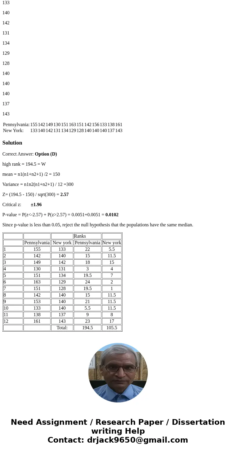 Listed below are amounts of strontium-90 (in millibecquerels, or mBq, per gram of calcium) in a simple random sample of baby teeth obtained from Pennsylvania re Listed below are amounts of strontium-90 (in millibecquerels, or mBq, per gram of calcium) in a simple random sample of baby teeth obtained from Pennsylvania re