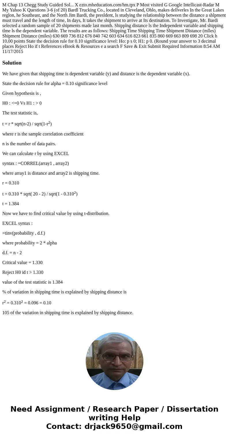 M Chap 13 Chegg Study Guided Sol... X ezto.mheducation.com/hm.tpx P Most visited G Google Intellicast-Radar M My Yahoo K Questions 3-6 (of 20) Bardl Trucking C  M Chap 13 Chegg Study Guided Sol... X ezto.mheducation.com/hm.tpx P Most visited G Google Intellicast-Radar M My Yahoo K Questions 3-6 (of 20) Bardl Trucking C