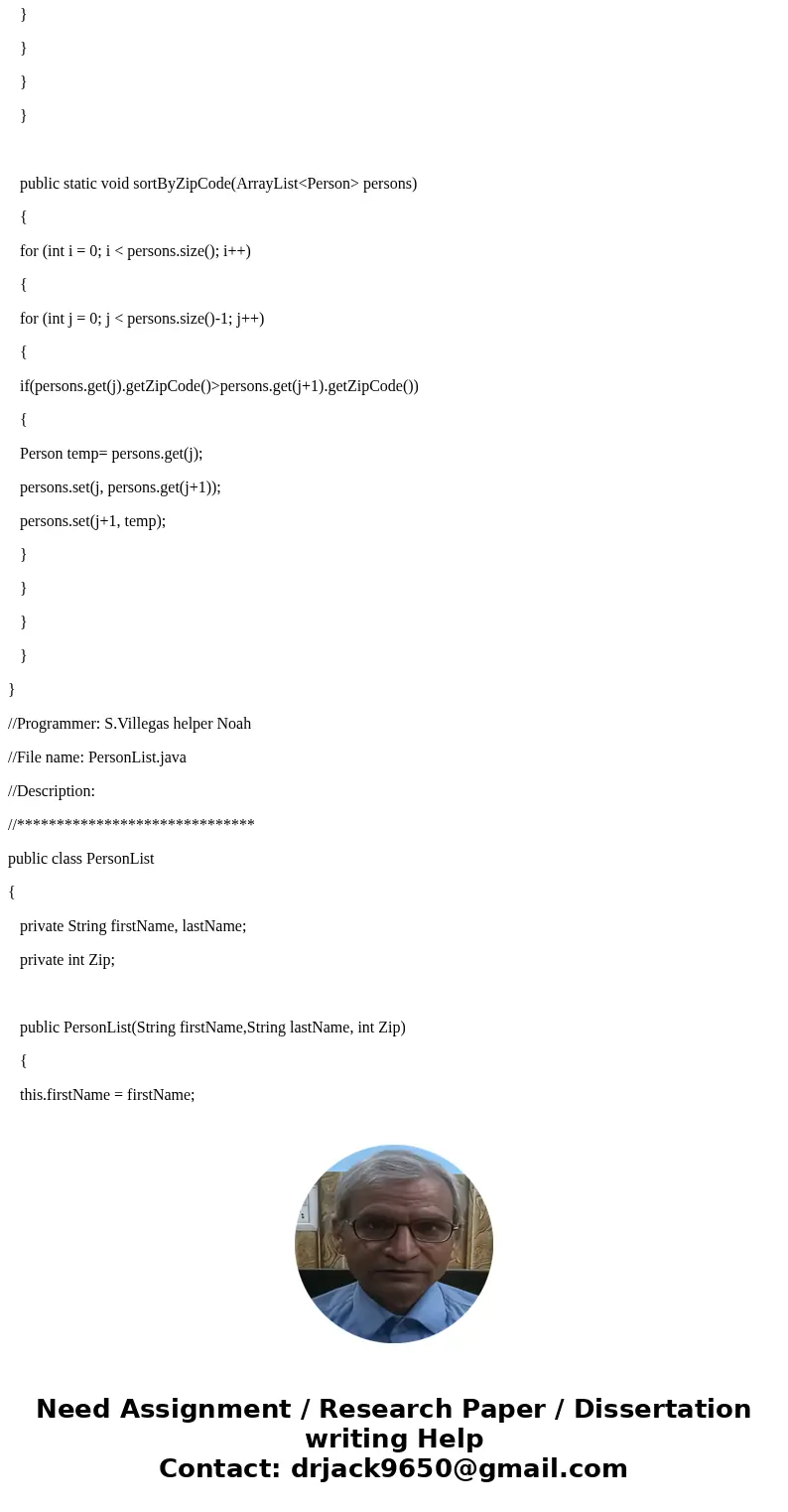 Not sure why my program wont run. //Programmer: S.Villegas helper Noah //File name: PP88ArrayList.java //Description: //**************************** import java