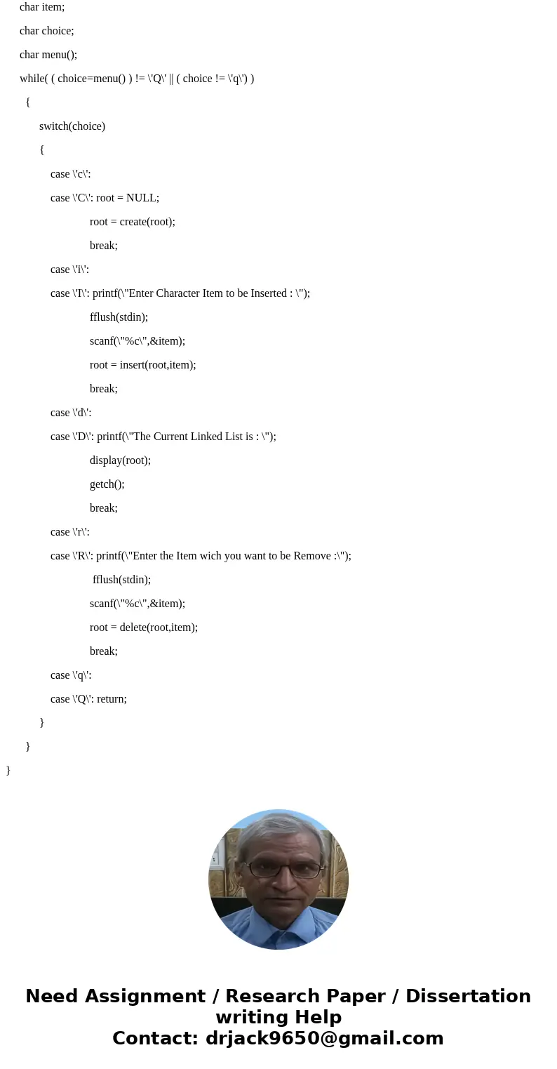^^^ Q2. Discuss about Header Node? And also write a program for unordered single linked list and linked implementation of QUEUE?SolutionAnswer: Header node: Som