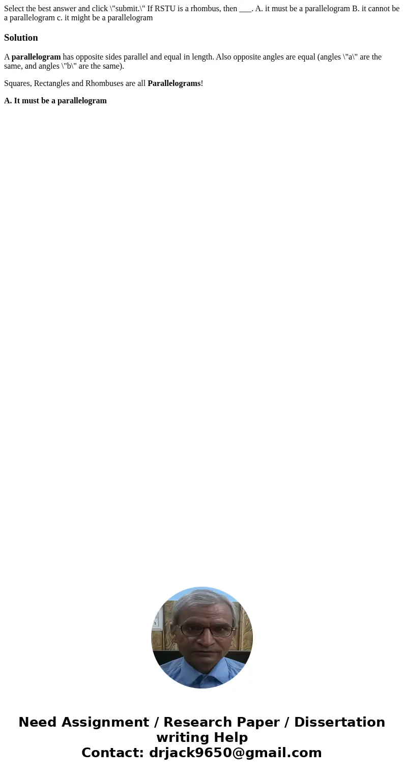 Select the best answer and click \  Select the best answer and click \