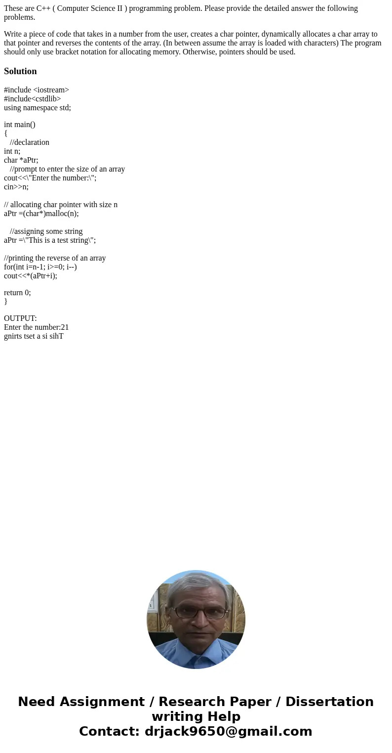 These are C++ ( Computer Science II ) programming problem. Please provide the detailed answer the following problems. Write a piece of code that takes in a numb These are C++ ( Computer Science II ) programming problem. Please provide the detailed answer the following problems. Write a piece of code that takes in a numb