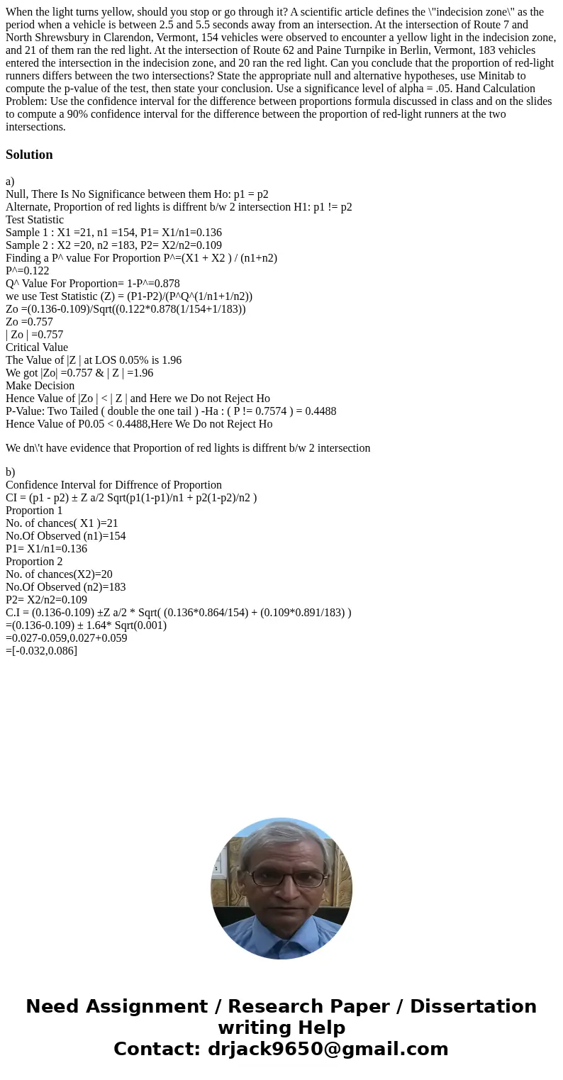 When the light turns yellow, should you stop or go through it? A scientific article defines the \  When the light turns yellow, should you stop or go through it? A scientific article defines the \
