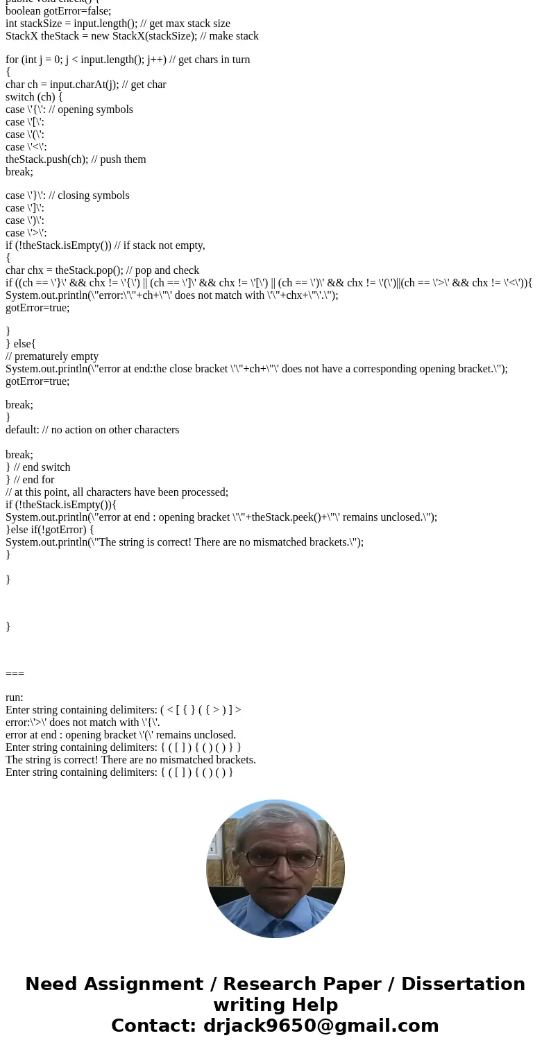 Write a program to identify mismatched brackets. This happens when there are too many opening brackets (\'{\', \'[\', \'(\' and \'<\') and not enough closing