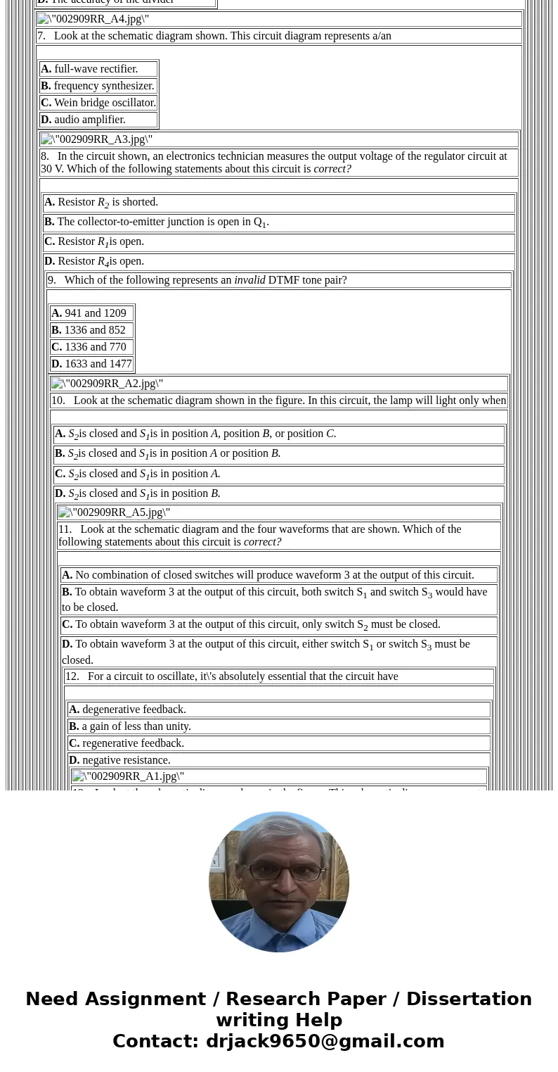  1. For the circuit shown, what countdown is necessary from the divider circuit to produce an output frequency of 10 MHz? (Assume a reference frequency of 100 k