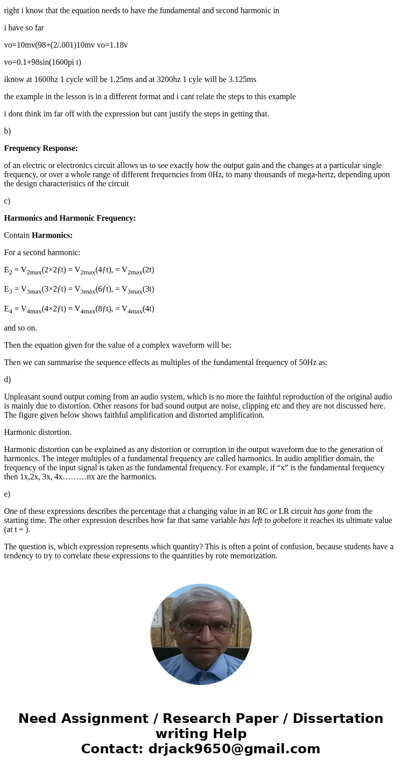 A Voltage amplifier ideally should have the input-output relationship of vo = 100vi but in practice the relationship is vo = vi (98+2/k vi) Where k=1*10-3V. (a) A Voltage amplifier ideally should have the input-output relationship of vo = 100vi but in practice the relationship is vo = vi (98+2/k vi) Where k=1*10-3V. (a)