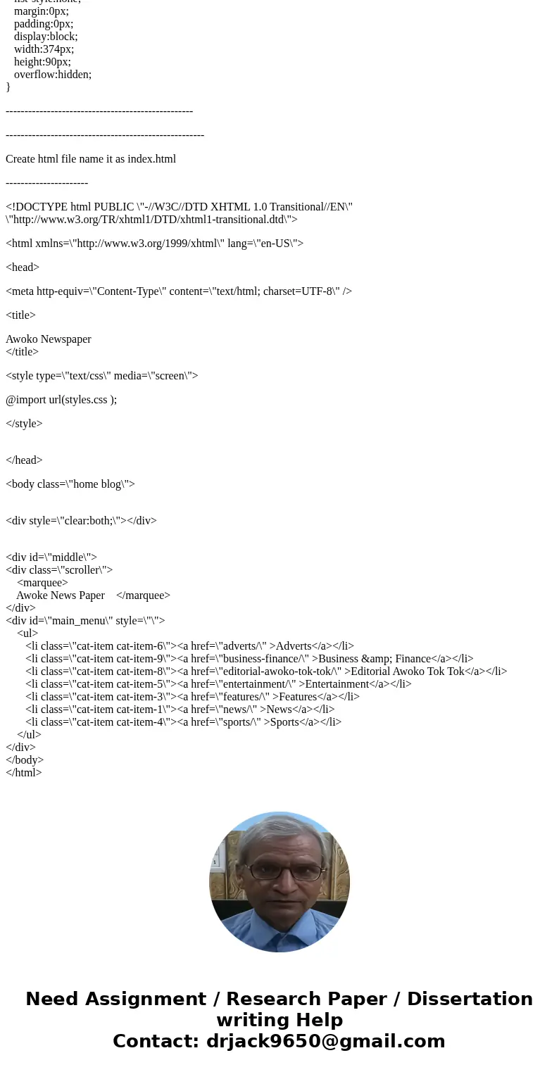 Css code for a awoko newspaper html website which provides business and finance, editorial, entertainment.,features and sport. Css code for a awoko newspaper h  Css code for a awoko newspaper html website which provides business and finance, editorial, entertainment.,features and sport. Css code for a awoko newspaper h