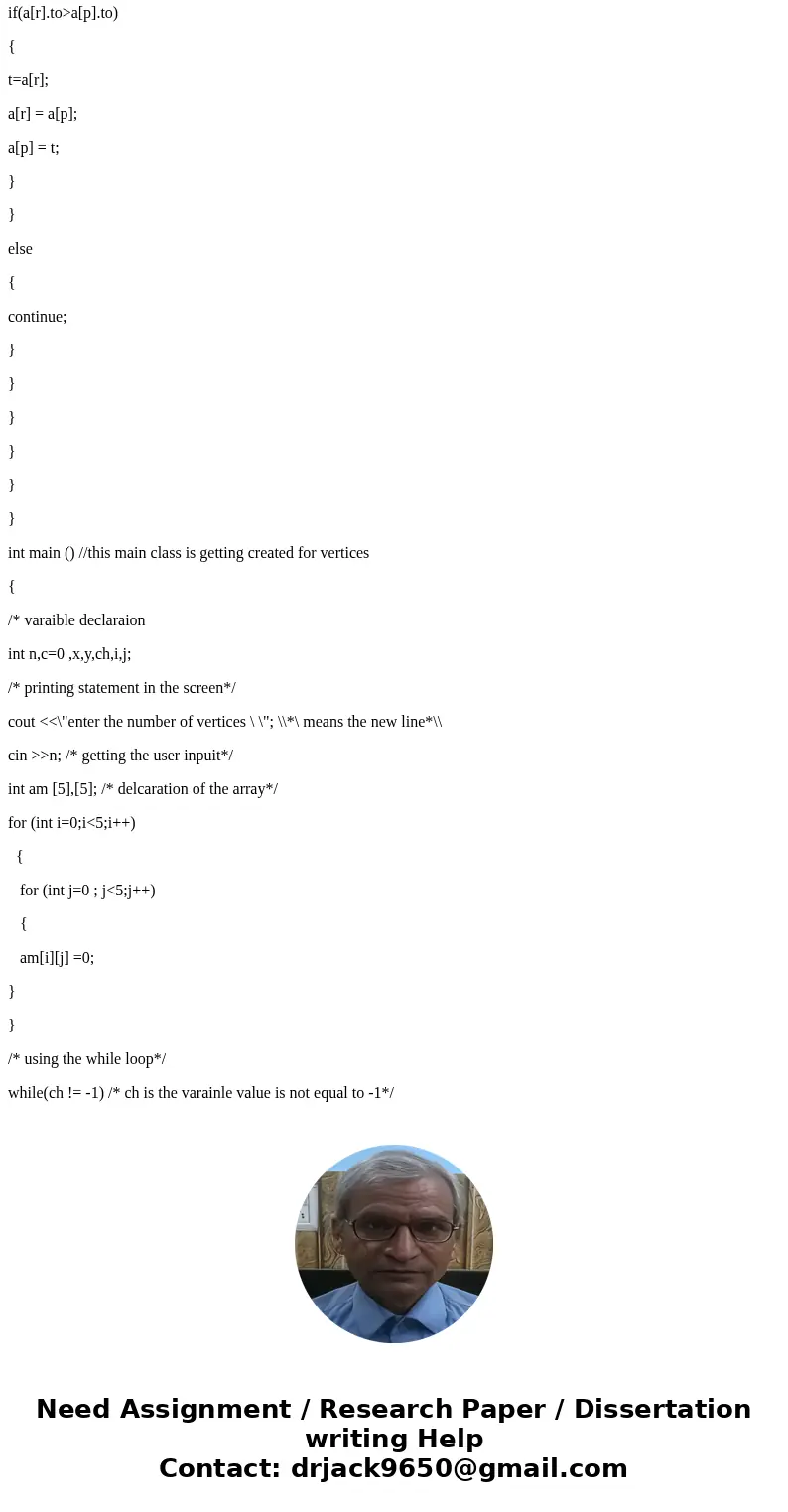 Given the following graph: Give the adjacency matrix for this graph Give the adjacency list for this graph Classify this graph based on number of edges. Write   Given the following graph: Give the adjacency matrix for this graph Give the adjacency list for this graph Classify this graph based on number of edges. Write