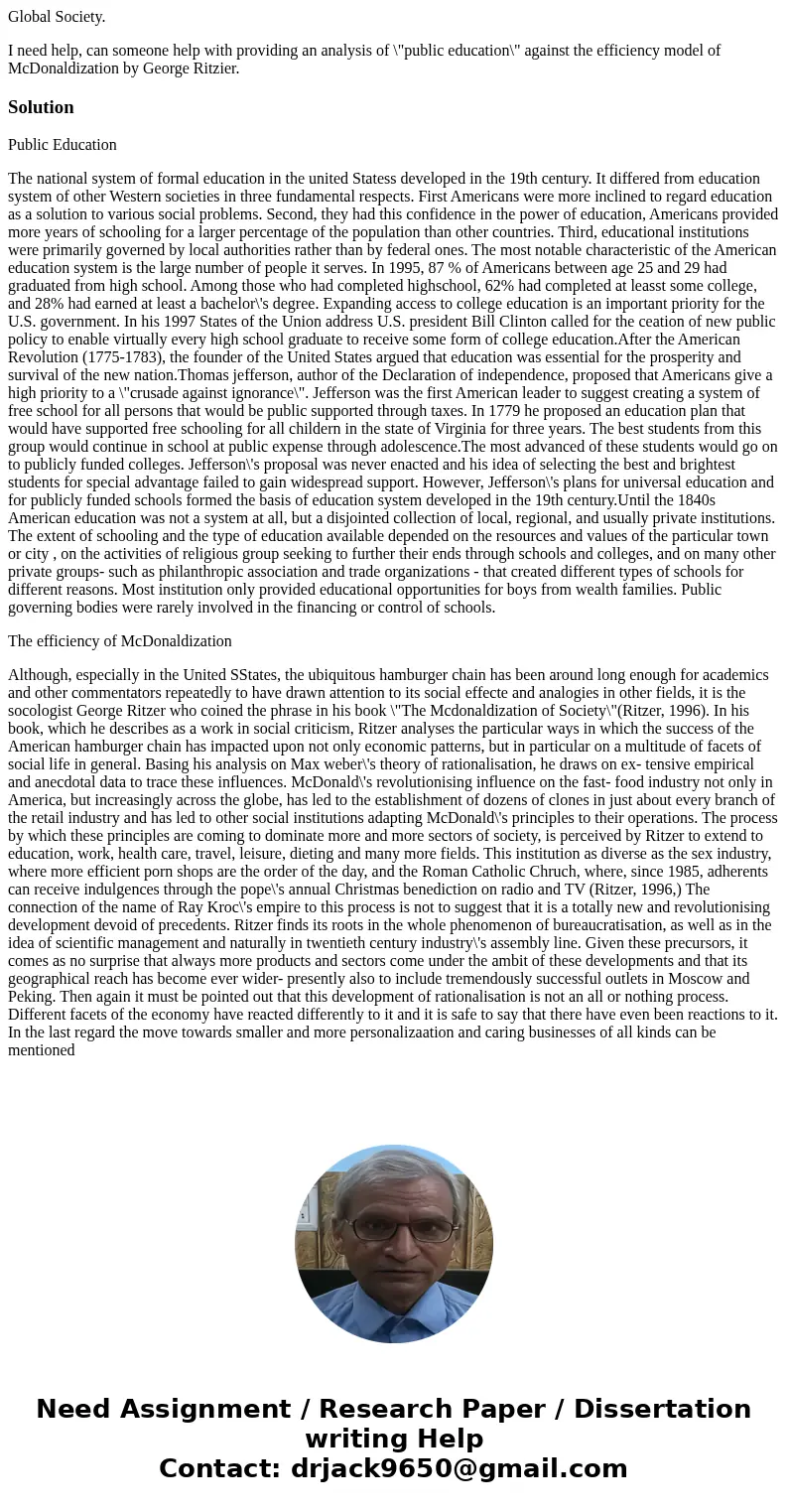 Global Society. I need help, can someone help with providing an analysis of \ Global Society. I need help, can someone help with providing an analysis of \