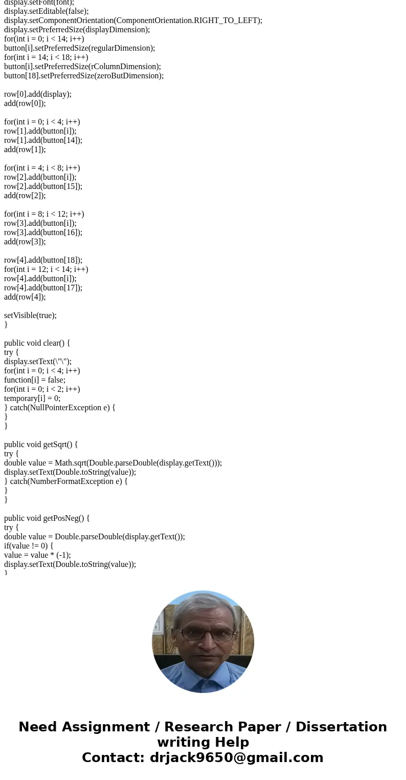 Hello, I need some assistance in writing a java program THAT MUST USE STACKS (LIFO). Create a Calculator w/ GUI Write a program that graphically displays a work