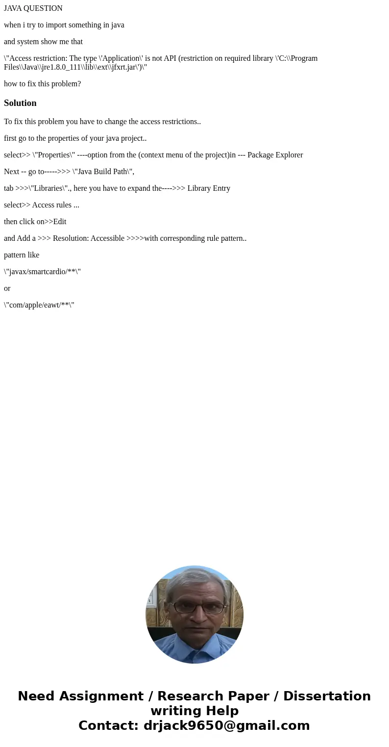 JAVA QUESTION when i try to import something in java and system show me that \ JAVA QUESTION when i try to import something in java and system show me that \