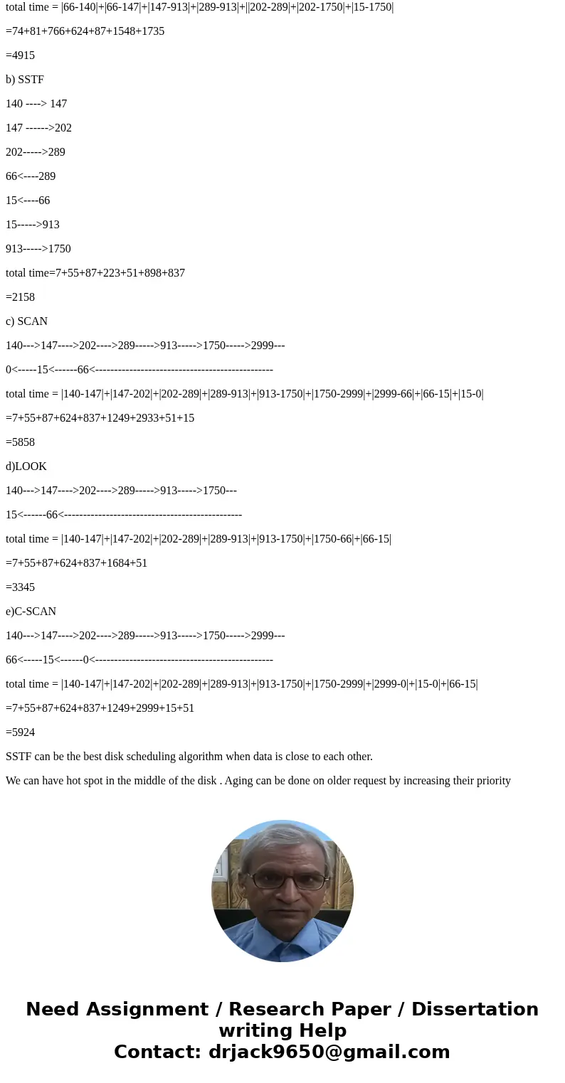 OPERATING SYSTEMS: DISK SCHEDULING PLEASE SHOW YOUR WORK! I\'M TRYING TO UNDERSTAND HOW TO ACTUALLY DO THE PROBLEM. 2. (3 points) Suppose that a disk drive has  OPERATING SYSTEMS: DISK SCHEDULING PLEASE SHOW YOUR WORK! I\'M TRYING TO UNDERSTAND HOW TO ACTUALLY DO THE PROBLEM. 2. (3 points) Suppose that a disk drive has
