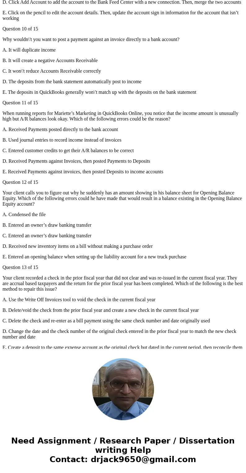 Question 1 of 15 Donna has categorized all payments for building power and water as Rent. These payments should have been categorized as Utilities. In QuickBook Question 1 of 15 Donna has categorized all payments for building power and water as Rent. These payments should have been categorized as Utilities. In QuickBook