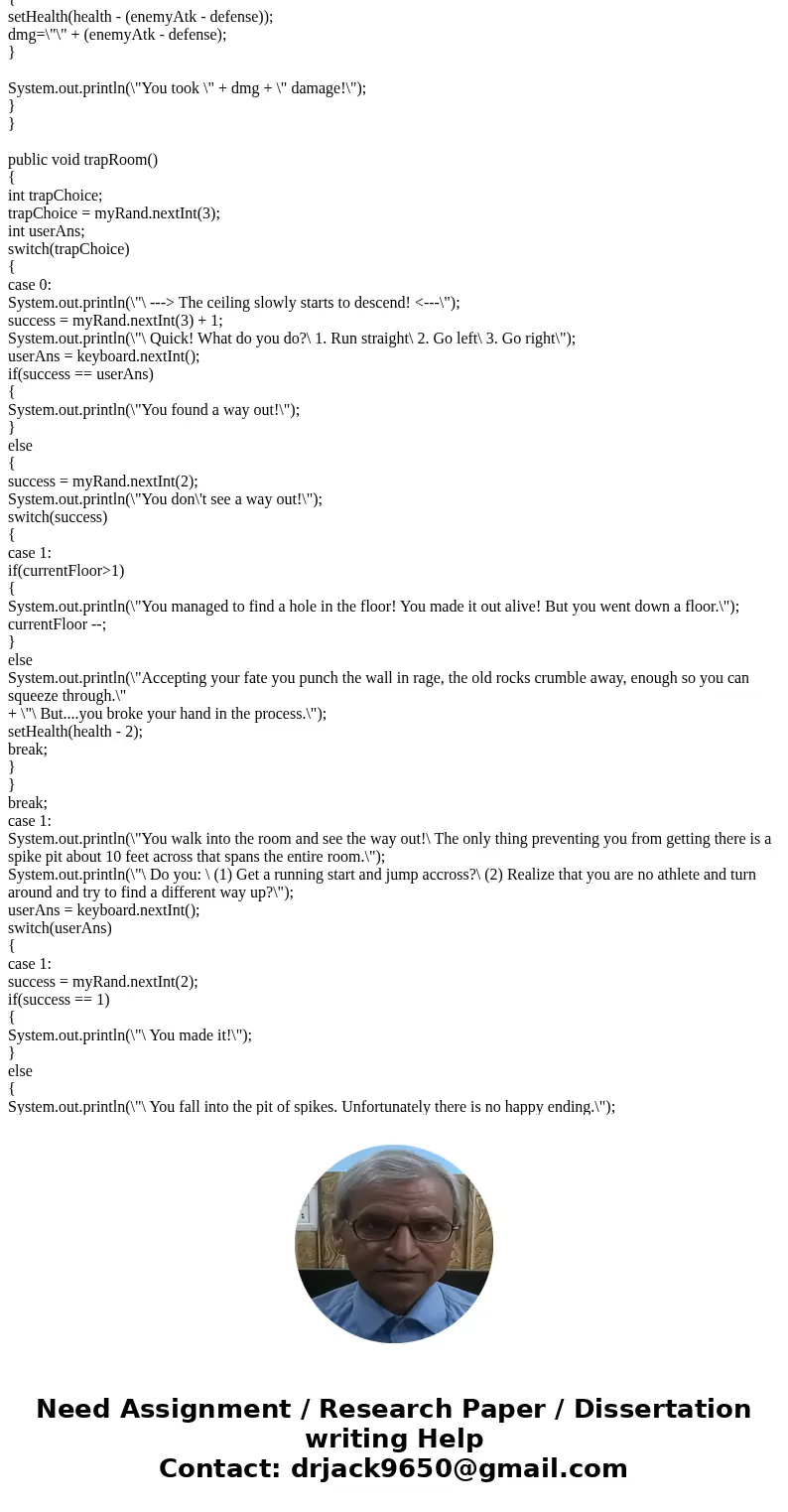 TASK #1 In the domain class you will create a loop that will prompt the user to enter a value of 1, 2, or 3, which will in turn, be translated to a floor number TASK #1 In the domain class you will create a loop that will prompt the user to enter a value of 1, 2, or 3, which will in turn, be translated to a floor number