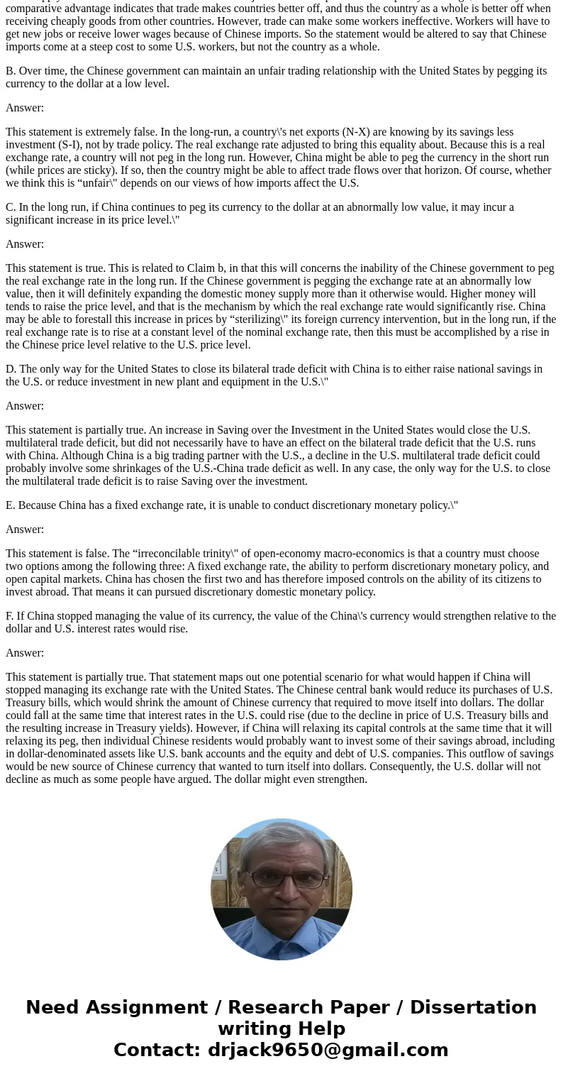 The relationship between China and the United States is often in the news. To refresh your memory, here are four facts about the Chinese economy: 1. China manag