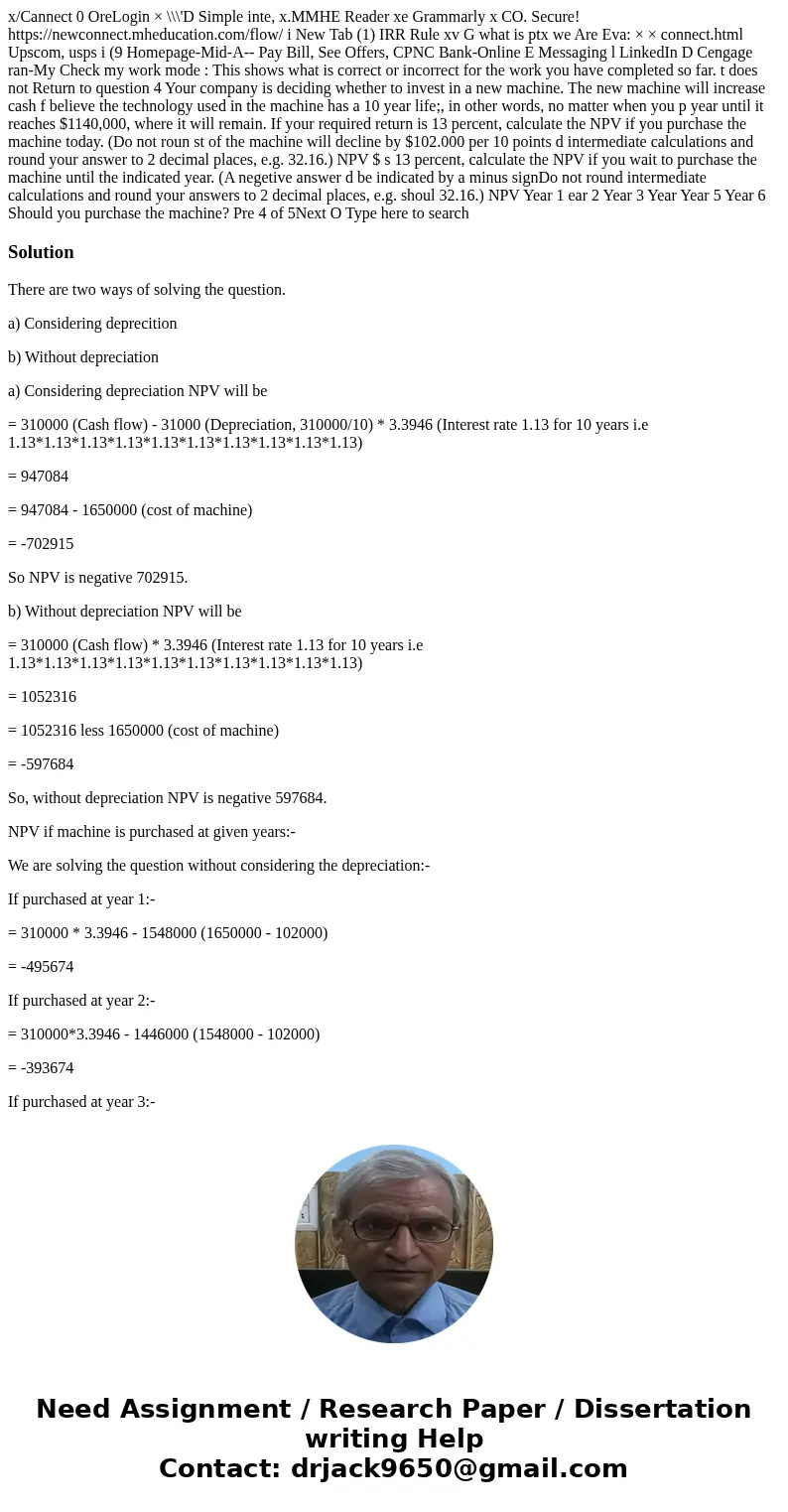 x/Cannect 0 OreLogin × \\\'D Simple inte, x.MMHE Reader xe Grammarly x CO. Secure! https://newconnect.mheducation.com/flow/ i New Tab (1) IRR Rule xv G what is