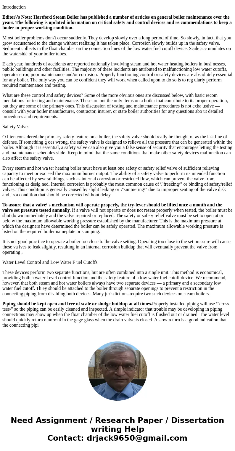 A valve controls the flow of water in the feed-water heating in a ship’s boiler. There is a backlash in the positioner due to wear. This causes the temperature 