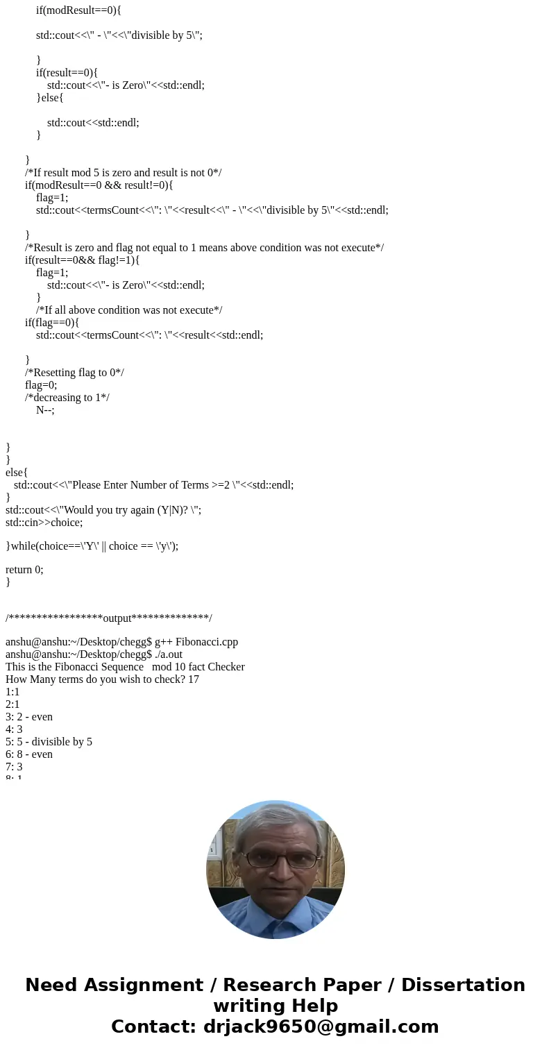 C++ programming: Use a do...while loop to implement repeating until the user wants to quits. Use a for loop to output the number of terms requested. One line pe C++ programming: Use a do...while loop to implement repeating until the user wants to quits. Use a for loop to output the number of terms requested. One line pe