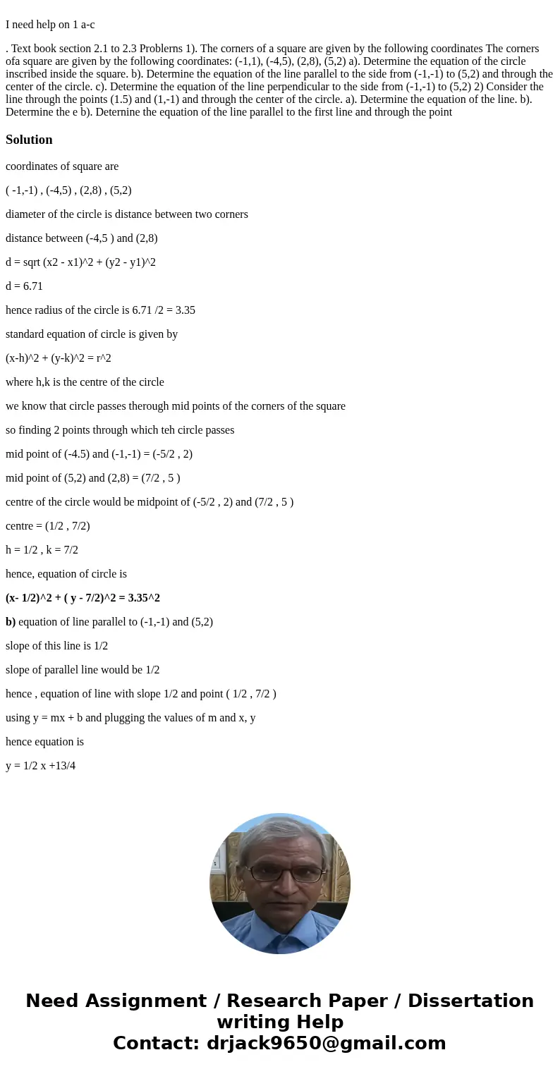 I need help on 1 a-c . Text book section 2.1 to 2.3 Problerns 1). The corners of a square are given by the following coordinates The corners ofa square are giv  I need help on 1 a-c . Text book section 2.1 to 2.3 Problerns 1). The corners of a square are given by the following coordinates The corners ofa square are giv