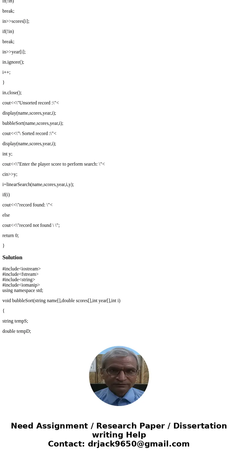 PROGRAM FIVE Using the previous array program (Sort and Search), rewrite the program using a pointer to display the original and sorted contents of the array. E PROGRAM FIVE Using the previous array program (Sort and Search), rewrite the program using a pointer to display the original and sorted contents of the array. E