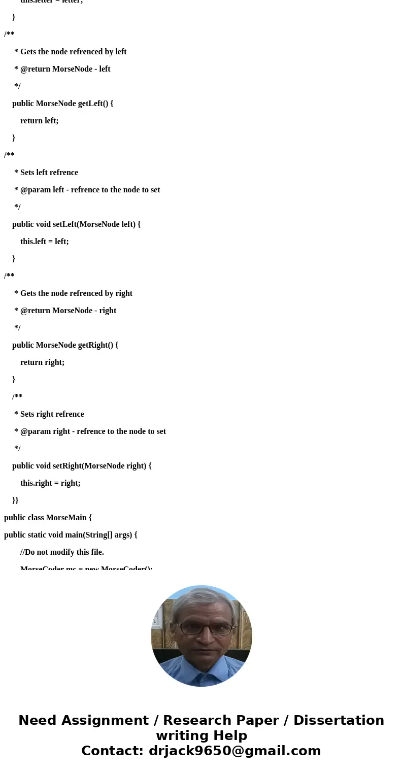 The Morse code (see Table 6.10 in book) is a common code that is used to encode messages consisted of letters and digits. Each letter consists of a series of do