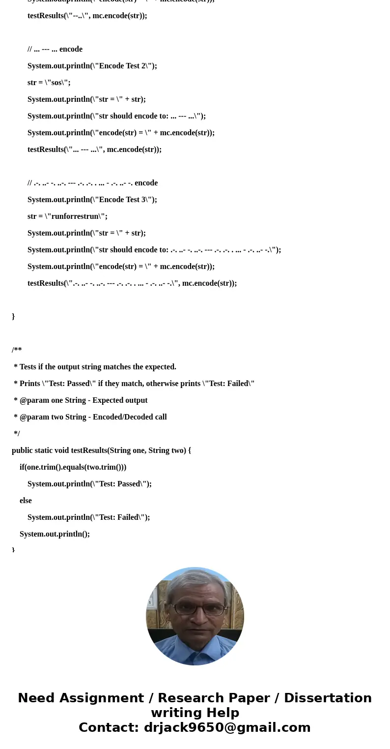 The Morse code (see Table 6.10 in book) is a common code that is used to encode messages consisted of letters and digits. Each letter consists of a series of do