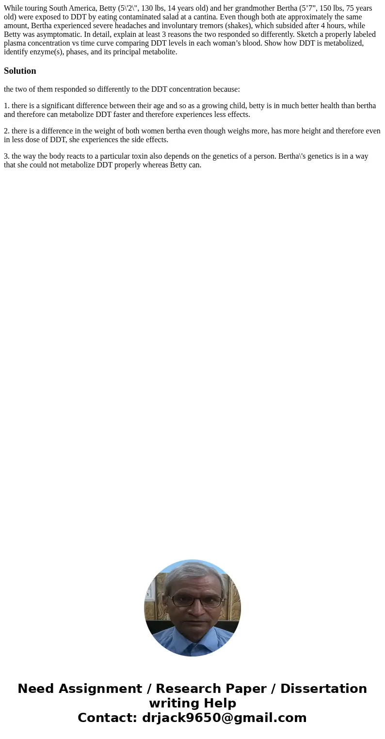 While touring South America, Betty (5\'2\