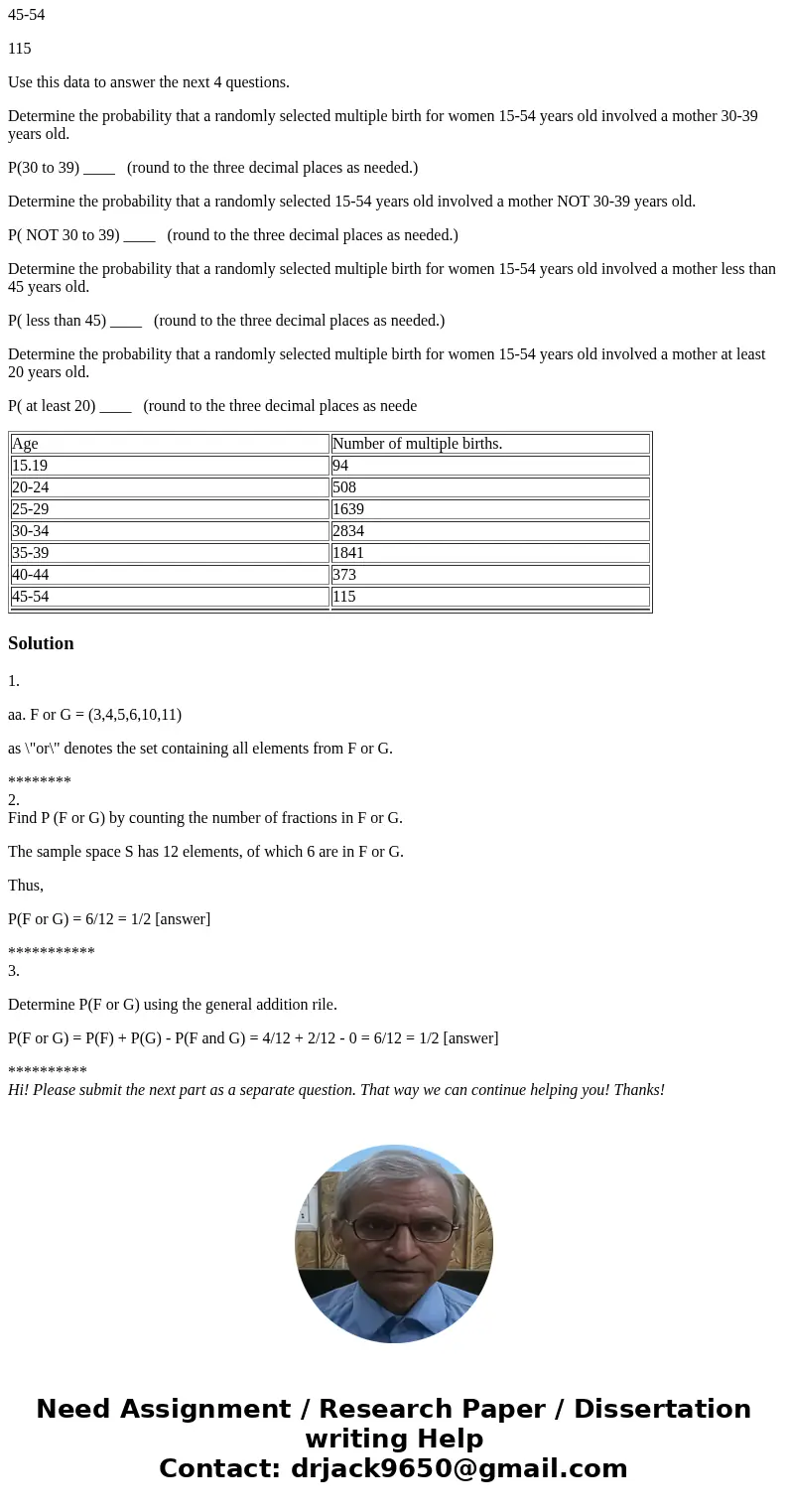 A probability experiment is conducted in which the sample space of the experiment is S = (1, 2, 3, 4, 5, 6, 7, 8, 9, 10, 11, 12), Event F = (3, 4, 5, 6), and ev A probability experiment is conducted in which the sample space of the experiment is S = (1, 2, 3, 4, 5, 6, 7, 8, 9, 10, 11, 12), Event F = (3, 4, 5, 6), and ev