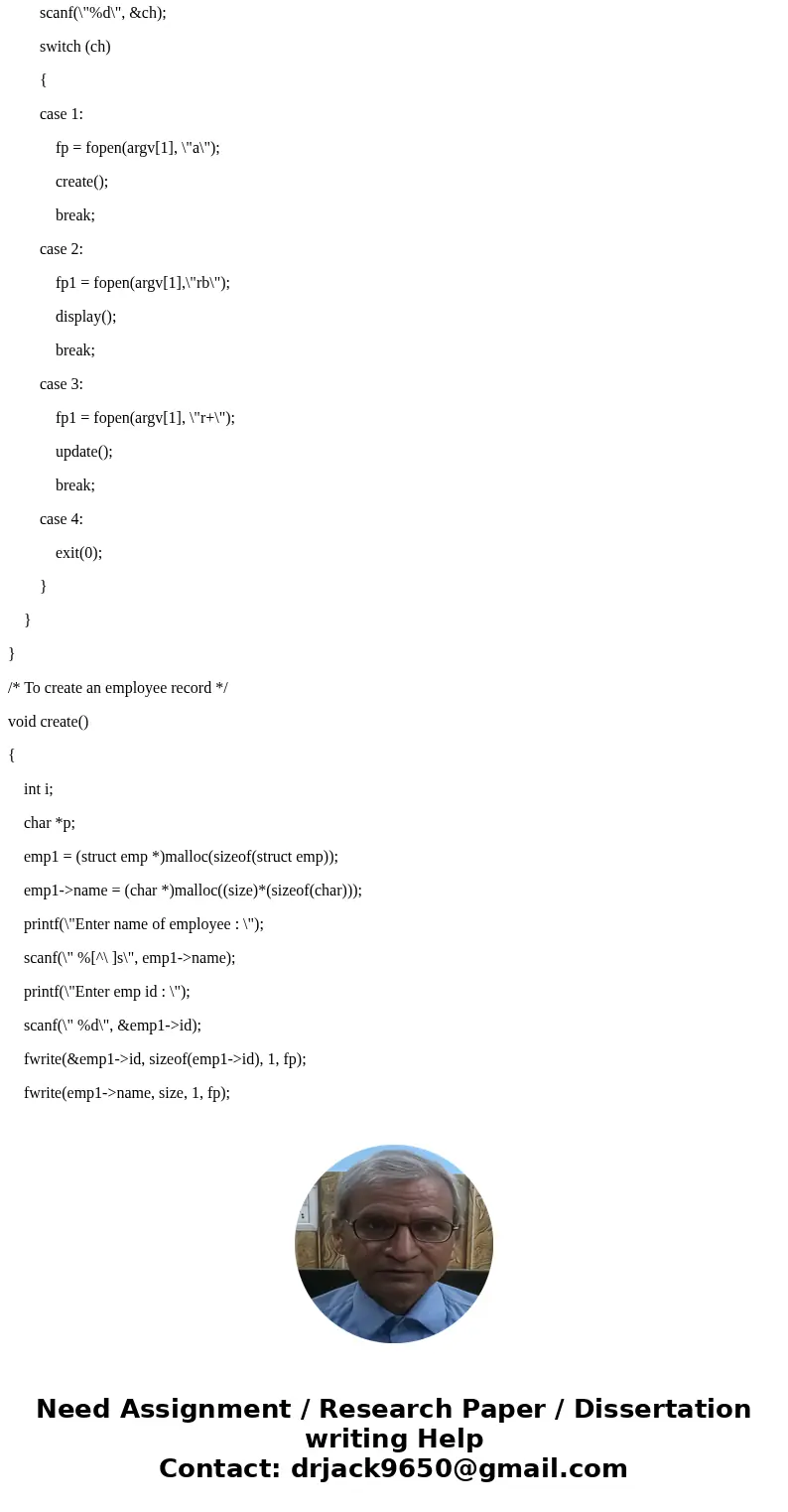 C# Create an “EmployeeDemo” class. It includes three functions: 1. In the main function, the program calls the readData() function to get the data from file and