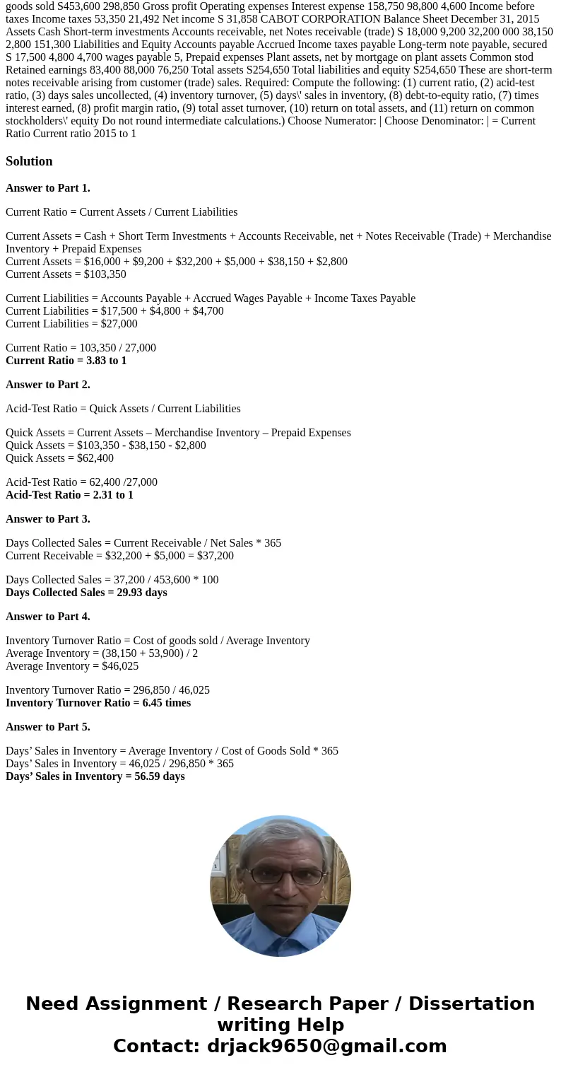 I apologize: this 1 question has numerous parts. I didn\'t want to split it up in to separate questions and confuse others. Selected year-end financial statemen