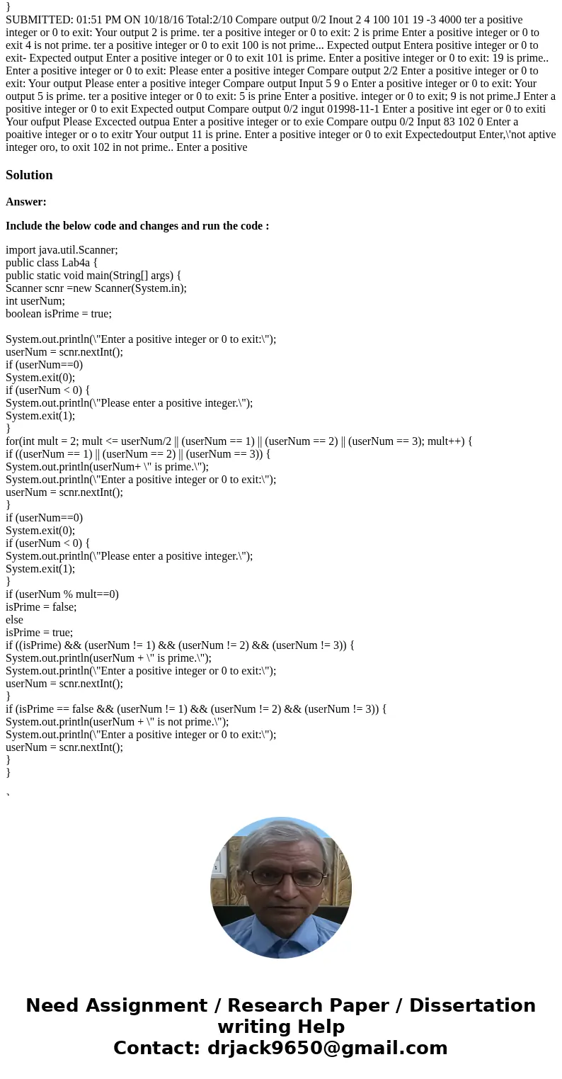 I need help with is fixing the errors in my programs output. Below is what I\'ve written and attached is a photo of my error message. What specifically should i