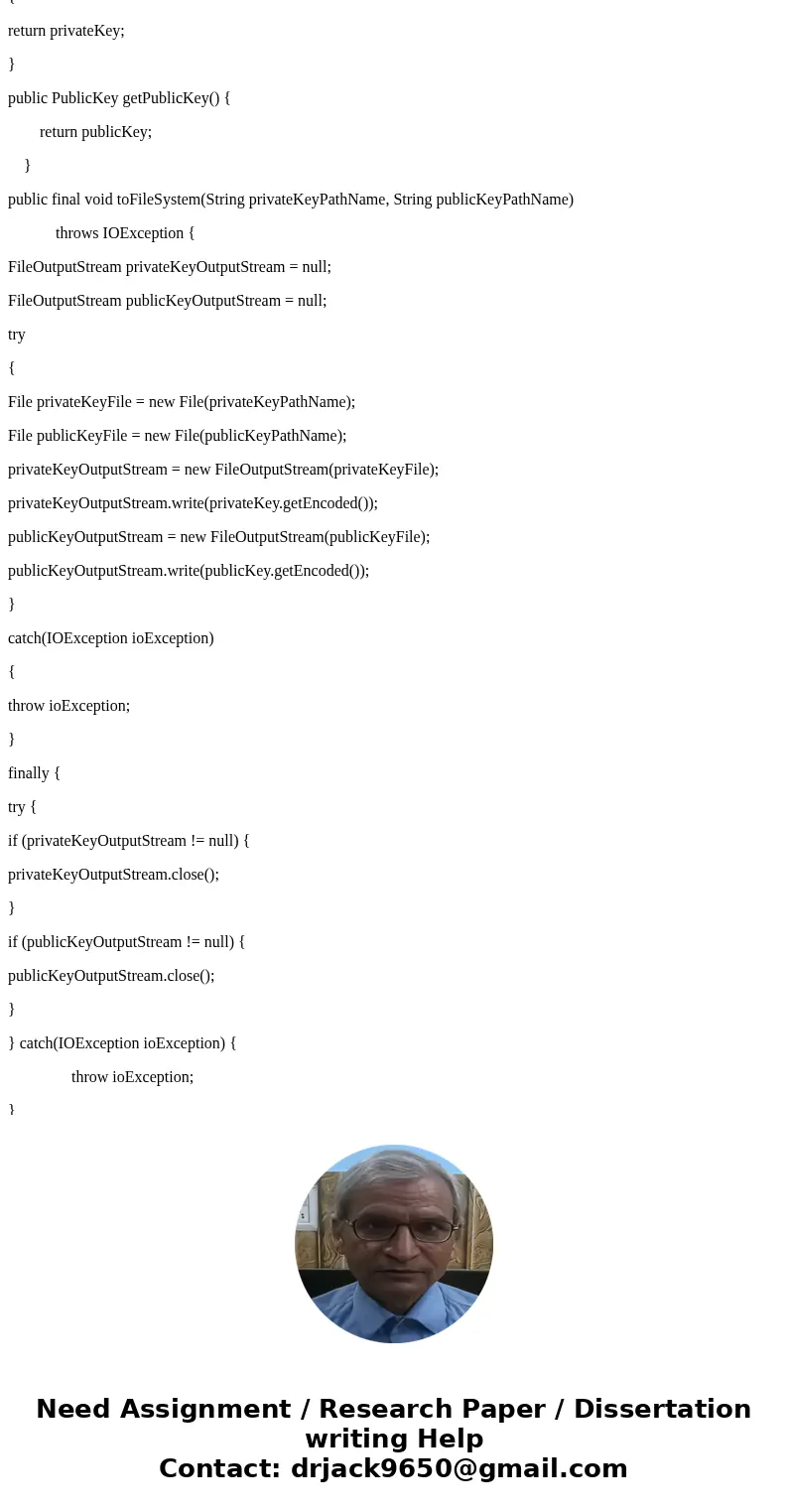 JAVA PROGRAMMING - JAVA LANGUAGE ONLY I have a homework that involves implementing one such asymmetrical encryption algorithm known as RSA. The assignment needs JAVA PROGRAMMING - JAVA LANGUAGE ONLY I have a homework that involves implementing one such asymmetrical encryption algorithm known as RSA. The assignment needs