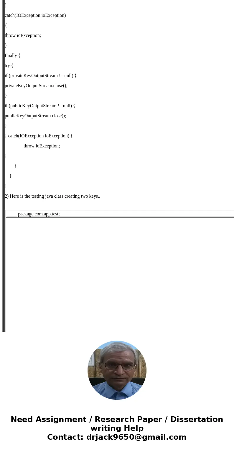 JAVA PROGRAMMING - JAVA LANGUAGE ONLY I have a homework that involves implementing one such asymmetrical encryption algorithm known as RSA. The assignment needs JAVA PROGRAMMING - JAVA LANGUAGE ONLY I have a homework that involves implementing one such asymmetrical encryption algorithm known as RSA. The assignment needs
