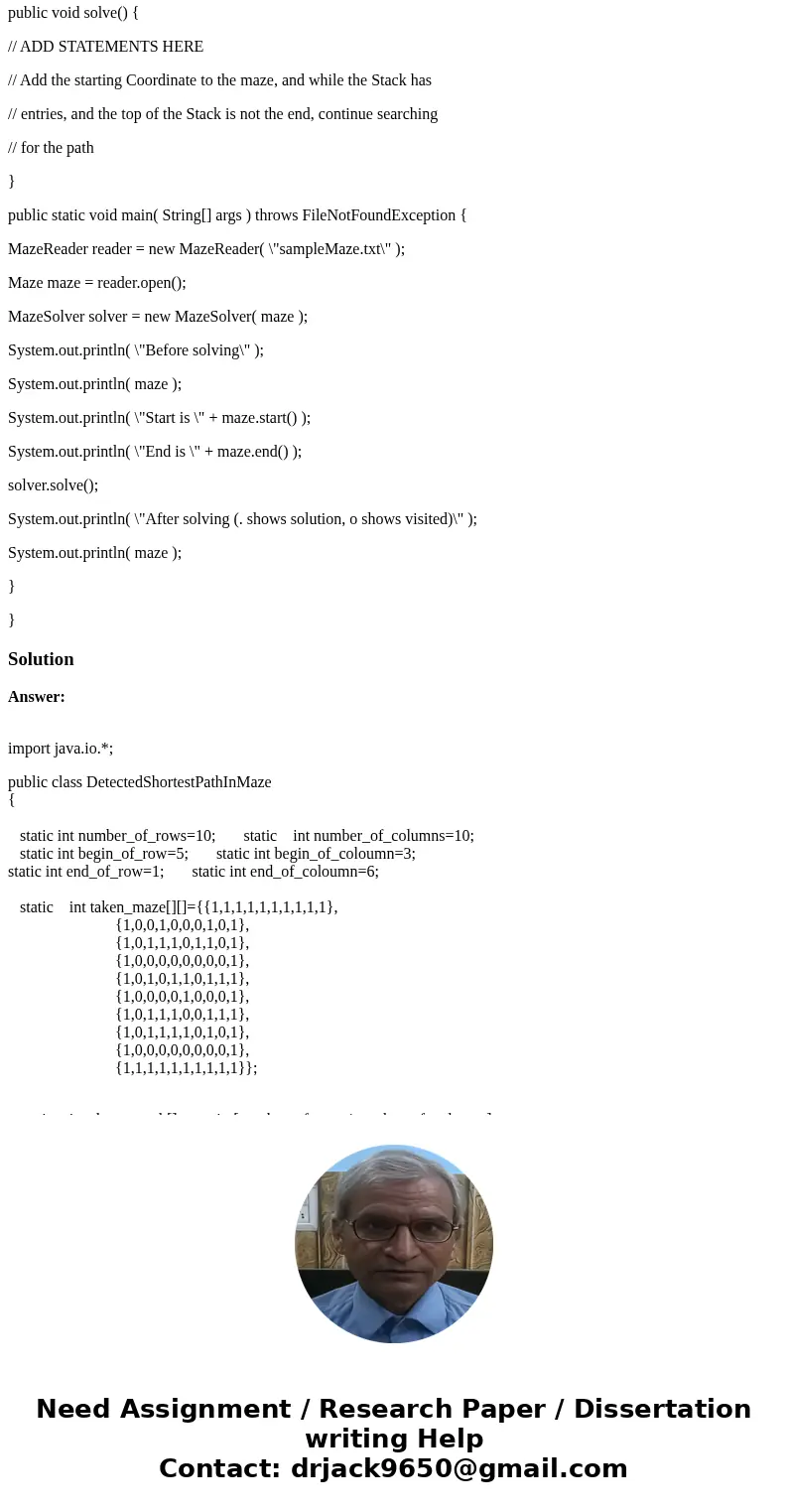 Java Question : help needed In the program \ Java Question : help needed In the program \