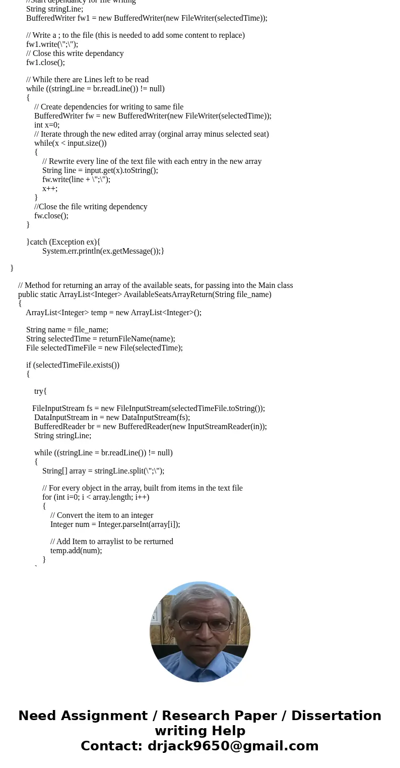 MONITORS AND SEMAPHORES There is a reservation system for a movie theater used by all its box offices (BO). The movie theater has one room. Each BO can: bullet 