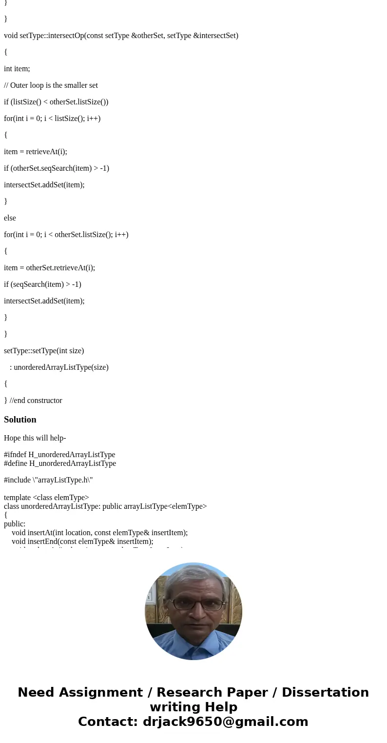 Need help on following program using c++ language. Redo following Unordered Sets project using templates. A template for unorderedList is supplied. You should t Need help on following program using c++ language. Redo following Unordered Sets project using templates. A template for unorderedList is supplied. You should t