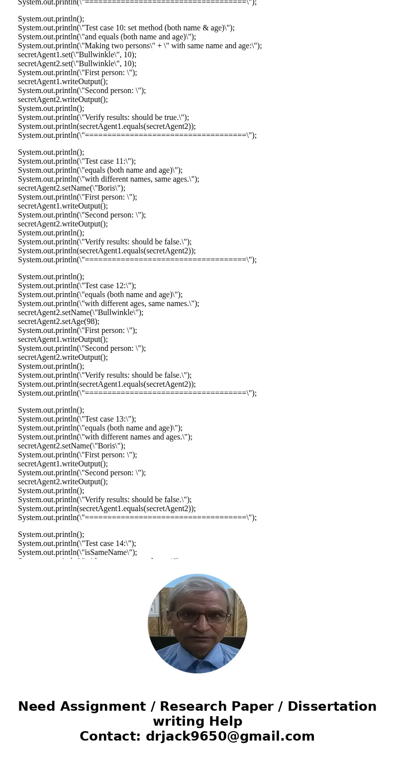 Repeat Programming Project 2 in Chapter 5. This time, add the following four constructor methods: one for each instance variable, one with two parameters for th Repeat Programming Project 2 in Chapter 5. This time, add the following four constructor methods: one for each instance variable, one with two parameters for th