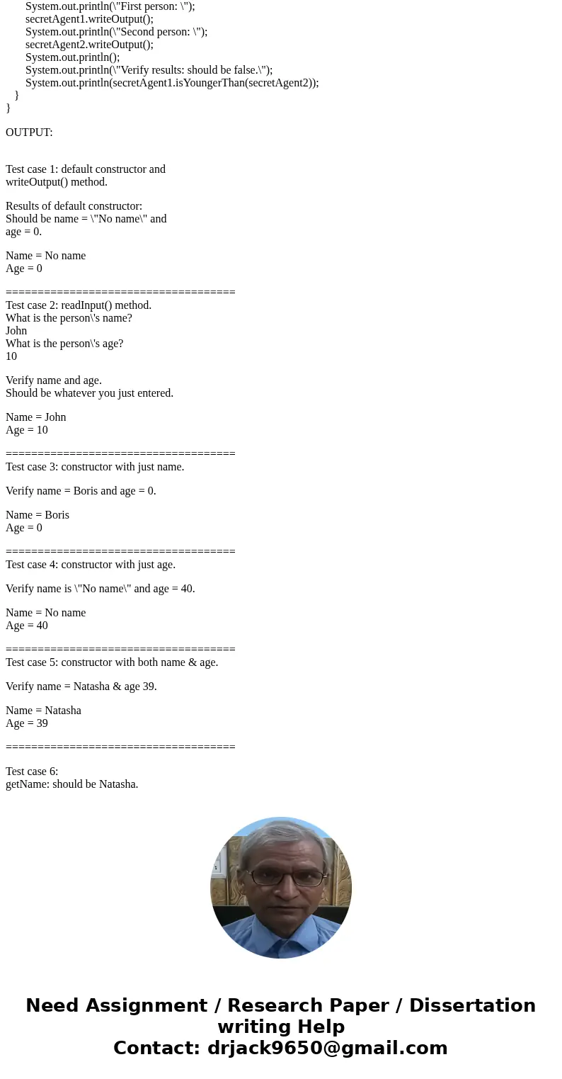 Repeat Programming Project 2 in Chapter 5. This time, add the following four constructor methods: one for each instance variable, one with two parameters for th Repeat Programming Project 2 in Chapter 5. This time, add the following four constructor methods: one for each instance variable, one with two parameters for th