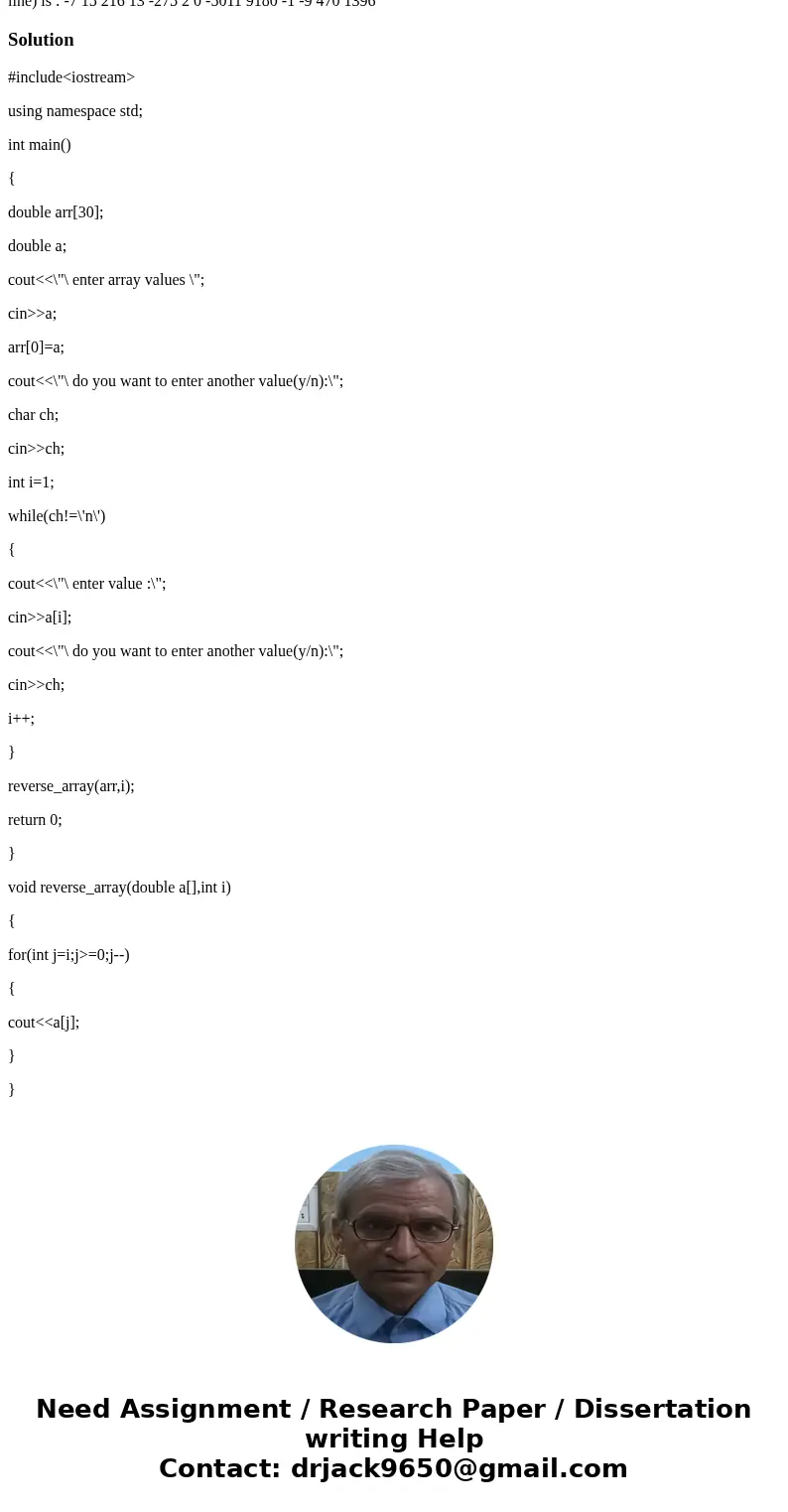 Write a program that first reads at most 30 numbers of type double from the user (the user will type character quit when finished), and stores these values in a Write a program that first reads at most 30 numbers of type double from the user (the user will type character quit when finished), and stores these values in a